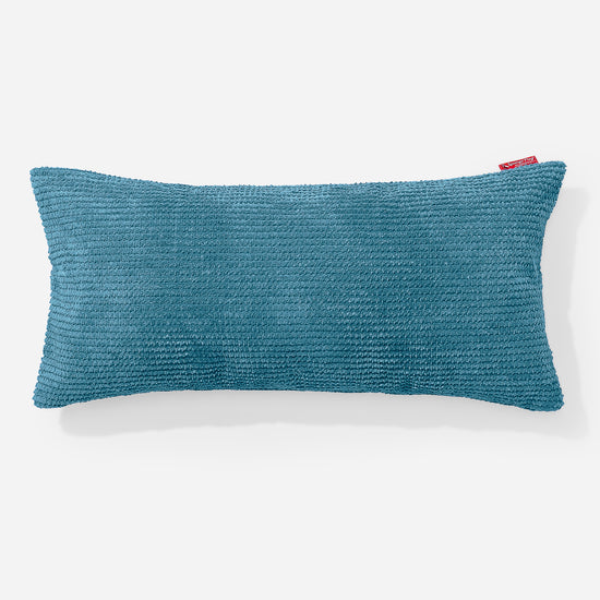 Cuscino Gigante 40 x 80cm, - Pompon Egeo Blu 01
