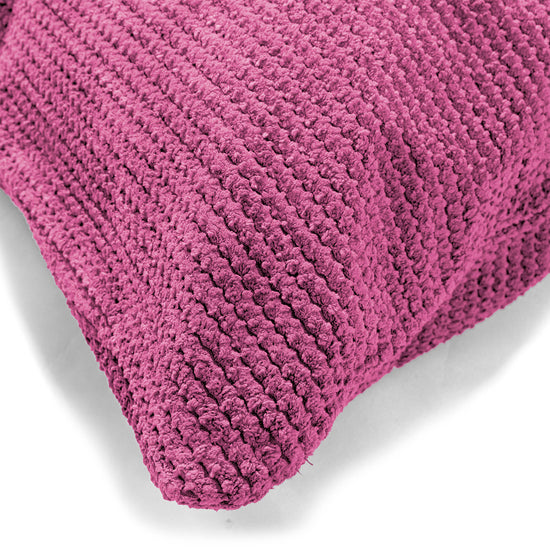 Cuscino Gigante 40 x 80cm, - Pompon Rosa 02