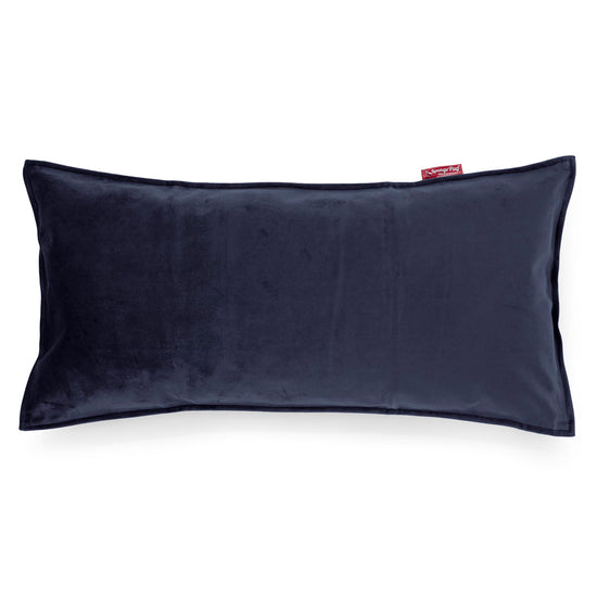 Cuscino Gigante 40 x 80cm, - Velluto Navy 01
