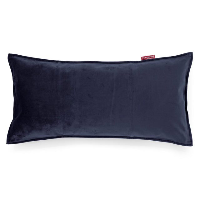 Cuscino Gigante 40 x 80cm, - Velluto Navy 01
