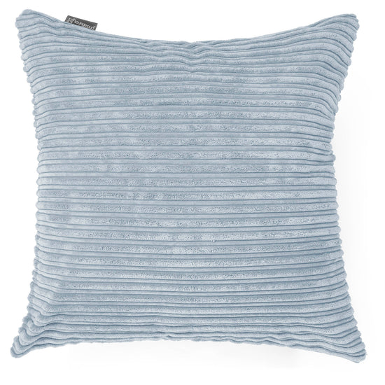 Cuscino Gigante 70 x 70cm - Velluto a Coste Bebè Blu 01