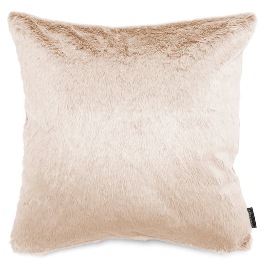 Cuscino Gigante 70 x 70cm - Eco-pelliccia di Coniglio Bianco 01