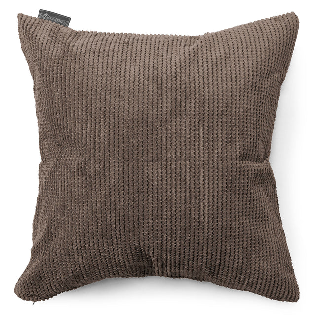 Cuscino Gigante 70 x 70cm - Pompon Cioccolato 01