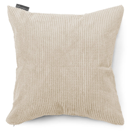 Cuscino Gigante 70 x 70cm - Pompon Panna 01