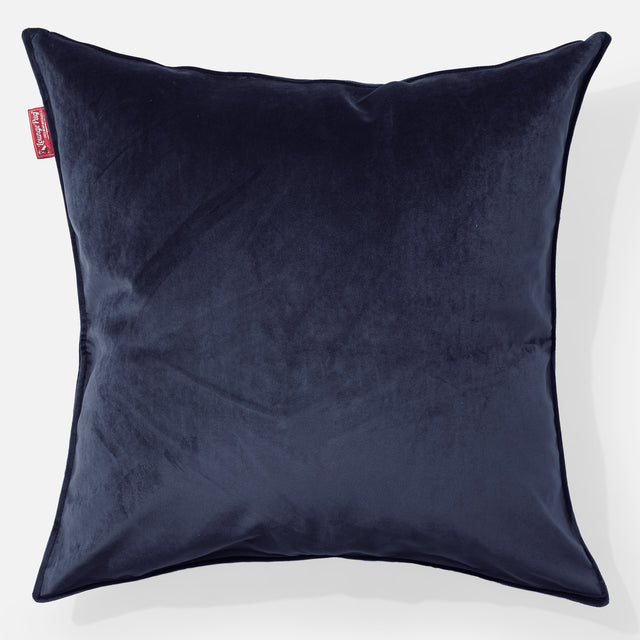 Cuscino Gigante 70 x 70cm - Velluto Navy 01