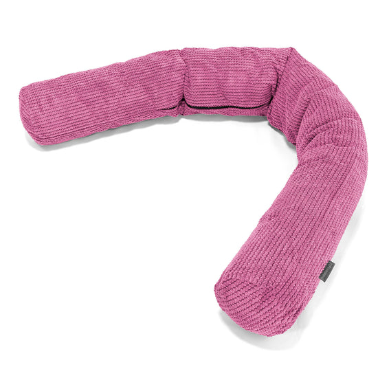 Cuscino Gigante Del Collo XL - Pompon Rosa 01