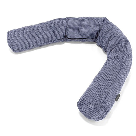Cuscino Gigante Del Collo XL - Pompon Viola 01