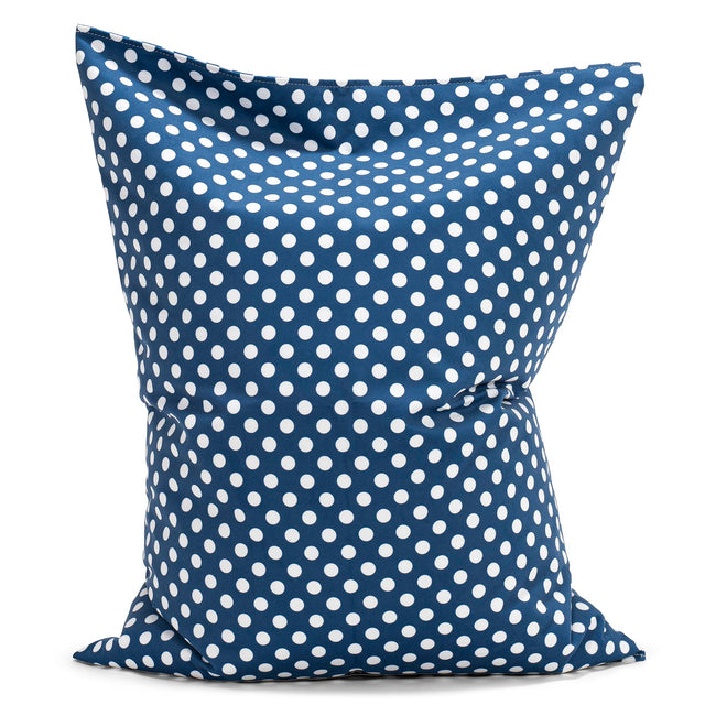 Cuscino Pouf Sacco Per Bambini - Motivo per Bambini Blu 01