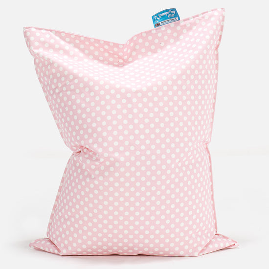 Cuscino Pouf Sacco Per Bambini - Motivo per Bambini Rosa 01