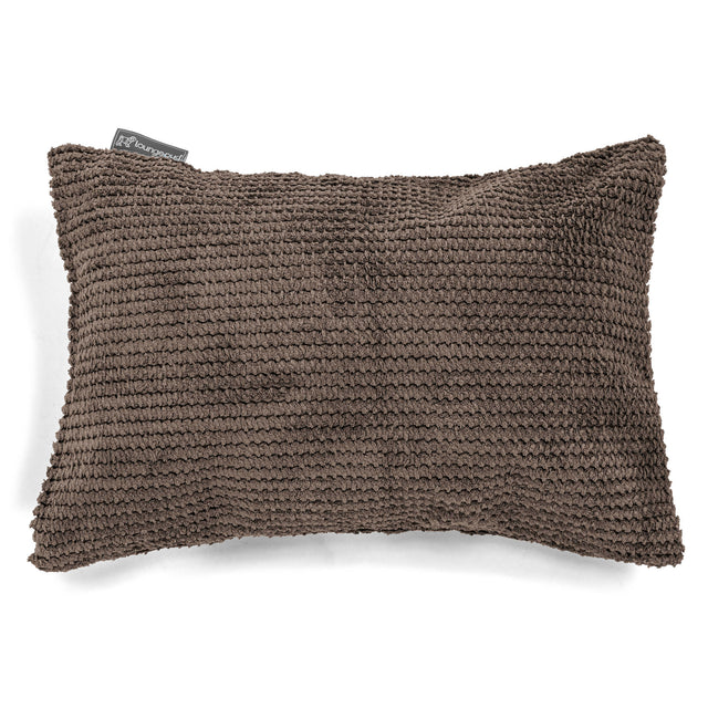 Cuscino Rettangolare 35 x 50cm - Pompon Cioccolato 01