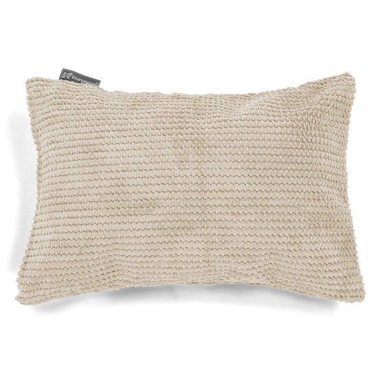 Cuscino Rettangolare 35 x 50cm - Pompon Panna 01
