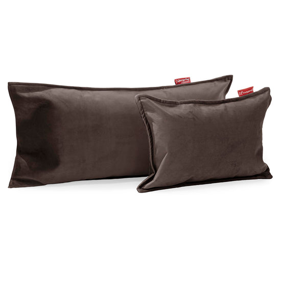 Cuscino Rettangolare 35 x 50cm - Velluto Espresso 03