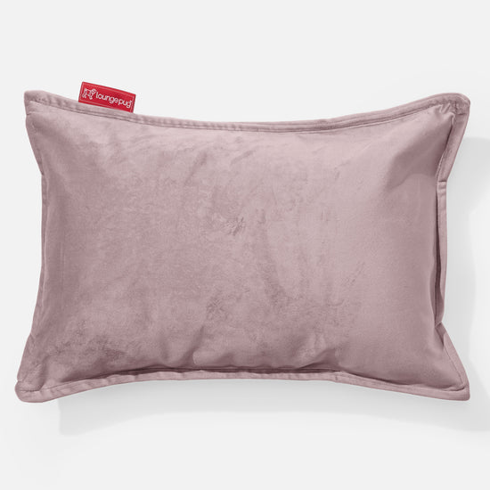 Cuscino Rettangolare 35 x 50cm - Velluto Rosa 01