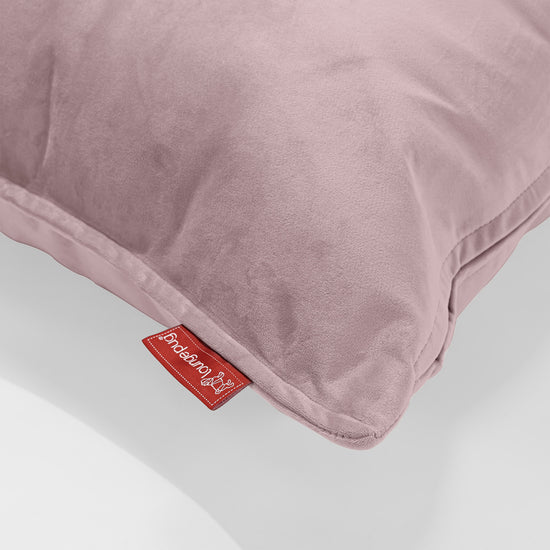 Cuscino Rotondo 50cm - Velluto Rosa 02
