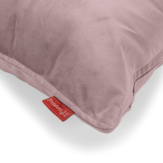 Cuscino Rotondo 50cm - Velluto Rosa 02