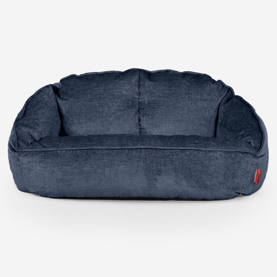 Divano a Sacco Bubble - Ciniglia Navy 01