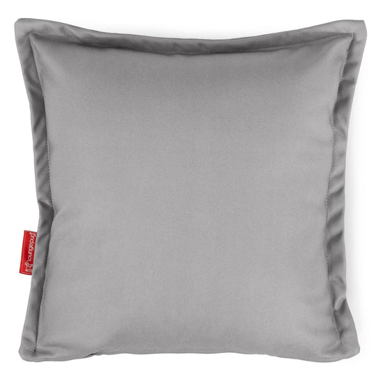 Fodera per Cuscino 47 x 47cm - Pelle Vegana Grigio 01