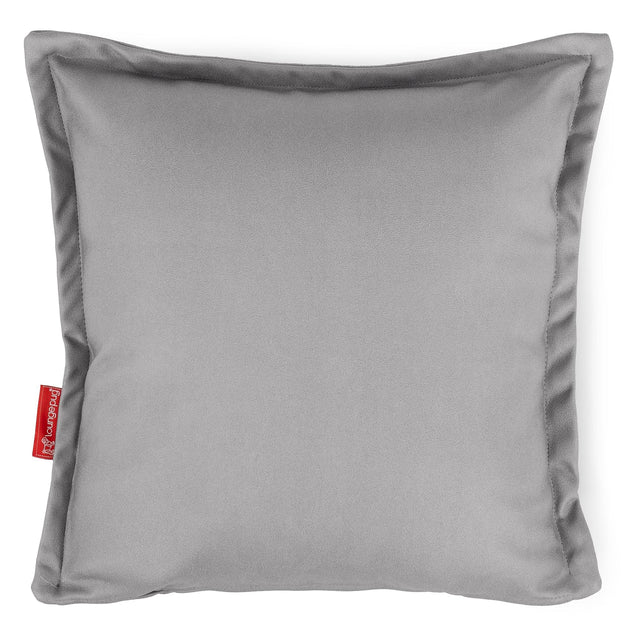 Fodera per Cuscino 47 x 47cm - Pelle Vegana Grigio 01