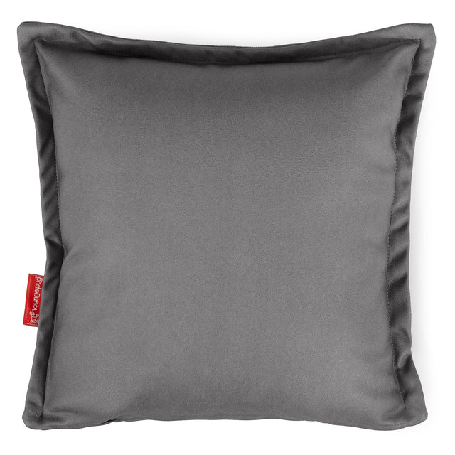 Fodera per Cuscino 47 x 47cm - Pelle Vegana Grigio 01