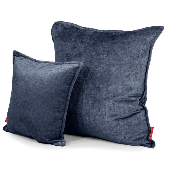 Fodera per Cuscino Gigante 70 x 70cm - Ciniglia Navy 02