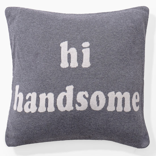 Cuscino 47 x 47cm - Puro Cotone Hey Gorgeous 01