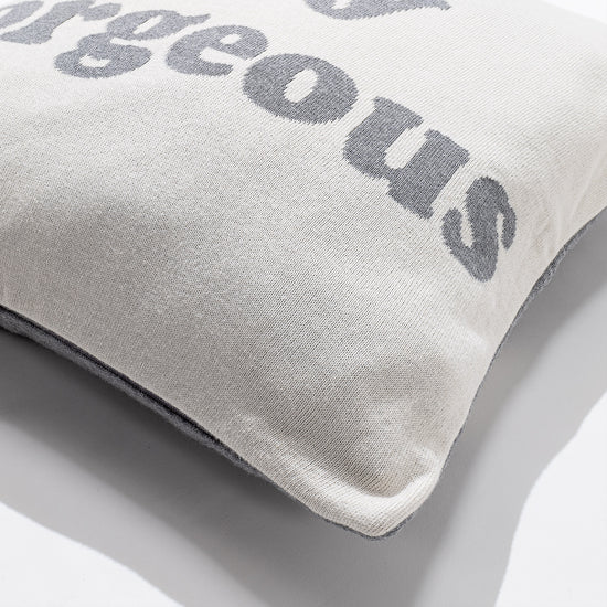 Cuscino 47 x 47cm - Puro Cotone Hey Gorgeous 04