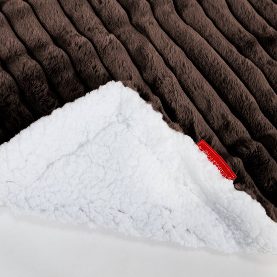 Plaid / Coperta Sherpa - Velluto Felpato Ultra Morbido Zibellino 02