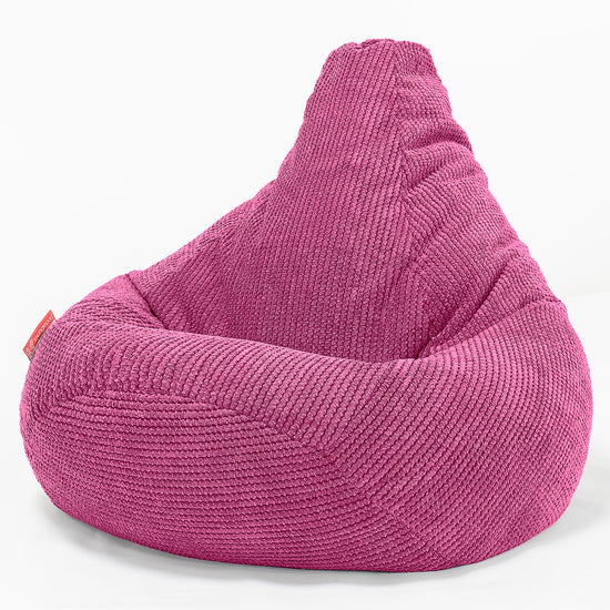 Poltrona a Sacco da Gioco per Bambini 6-14 anni - Pompon Rosa 02