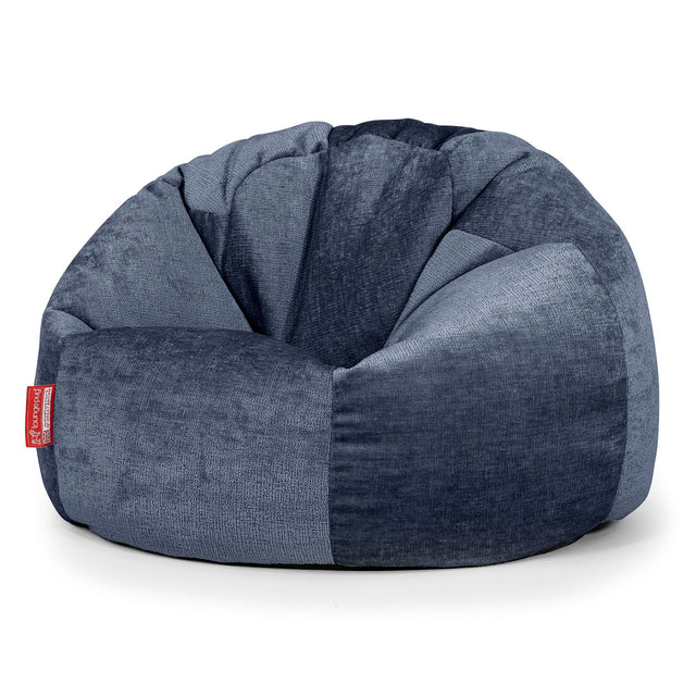 Poltrona Sacco 'Classico' - Ciniglia Navy 01