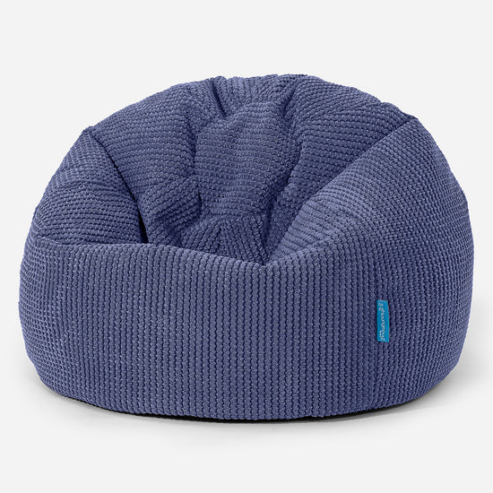 Poltrona Sacco 'Classico' per Bambini 1-5 anni - Pompon Viola 01