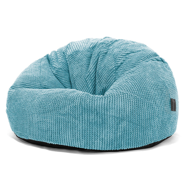 Poltrona Sacco 'Classico' - Pompon Egeo Blu_01