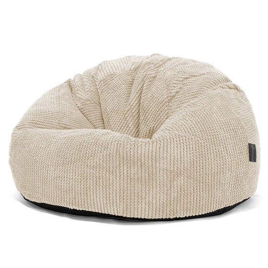 Poltrona Sacco 'Classico' - Pompon Panna_01