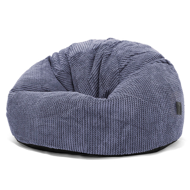 Poltrona Sacco 'Classico' - Pompon Viola_01