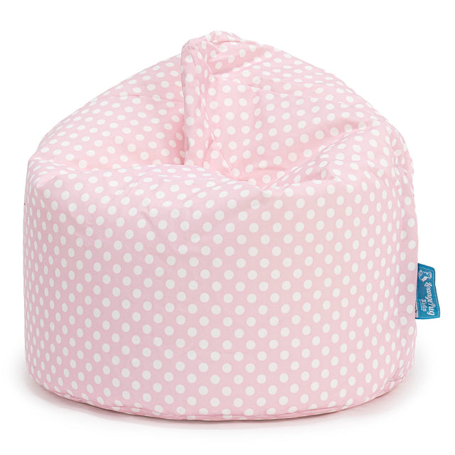 Poltrona Sacco Per Bambini, Pouf - Motivo per Bambini Rosa 01