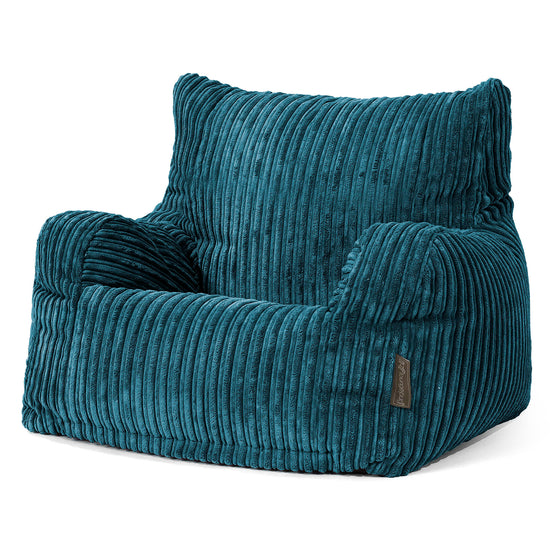 Josephine Poltrona Sacco, Pouf - Velluto a Coste Tiglio 01