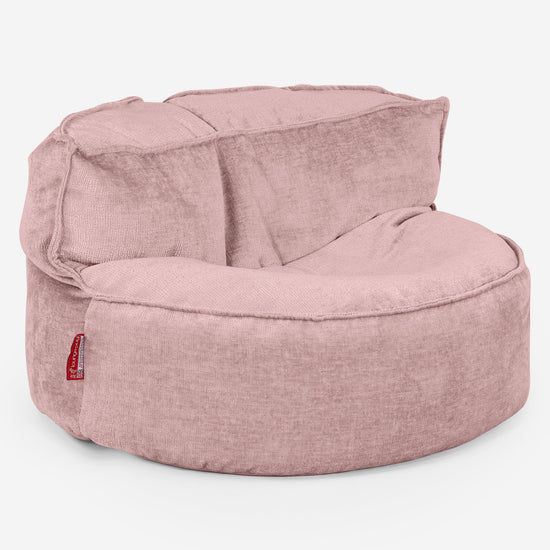 Pouf Divano Chloe - Ciniglia Rosa 01