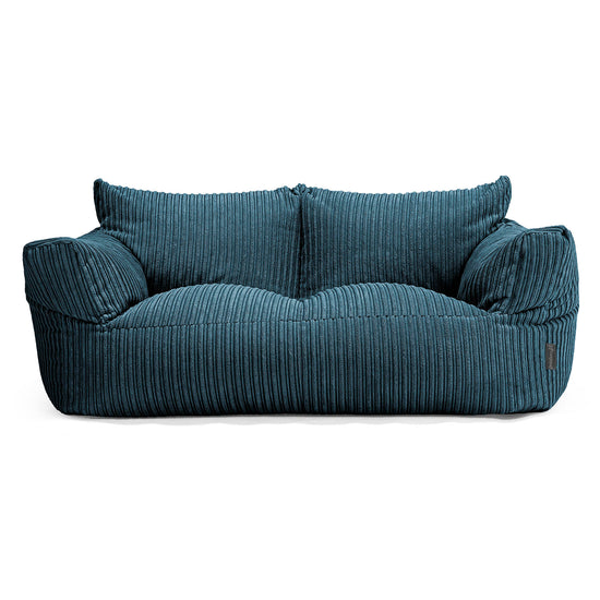 Divano a Sacco Josephine - Velluto a Coste Navy 01