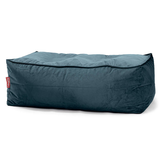 Pouf Poggiapiedi Gigante - Velluto Alzavola 01