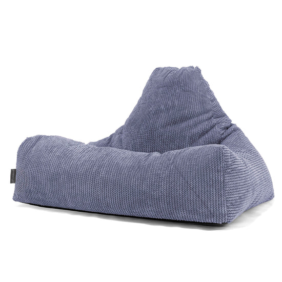 Pouf Poltrona Relax Sacco - Pompon Viola 01