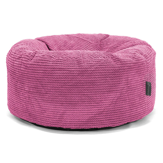Pouf Rotondo - Pompon Rosa 01