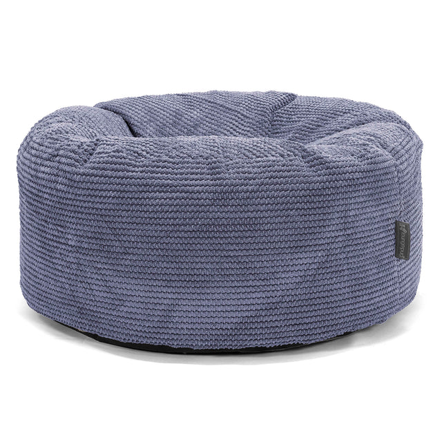 Pouf Rotondo - Pompon Viola 01