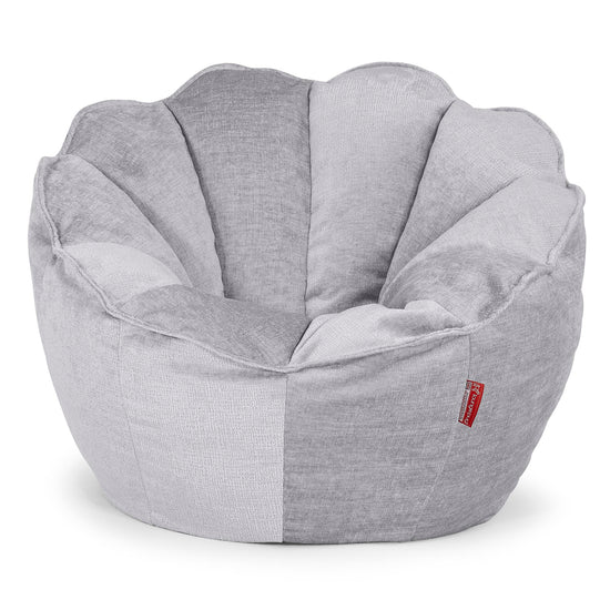 Sedia Pouf Sacco Natalia Sacco - Ciniglia Grigio 01