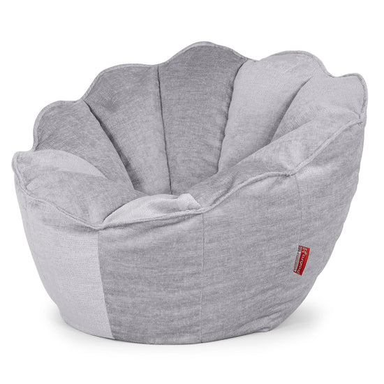 Sedia Pouf Sacco Natalia Sacco - Ciniglia Grigio 02