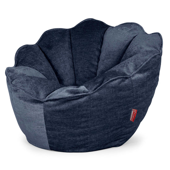 Sedia Pouf Sacco Natalia Sacco - Ciniglia Navy 02