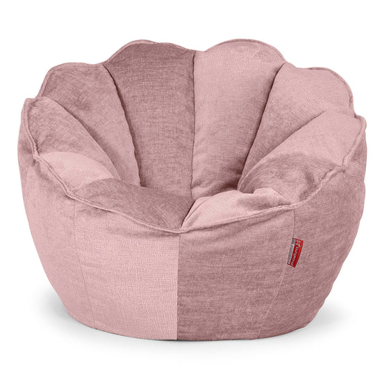 Sedia Pouf Sacco Natalia Sacco - Ciniglia Rosa 01