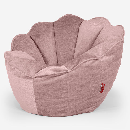 Sedia Pouf Sacco Natalia Sacco - Ciniglia Rosa 02