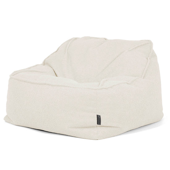 Sedia Pouf Sacco Sloucher - Bouclé Avorio_03