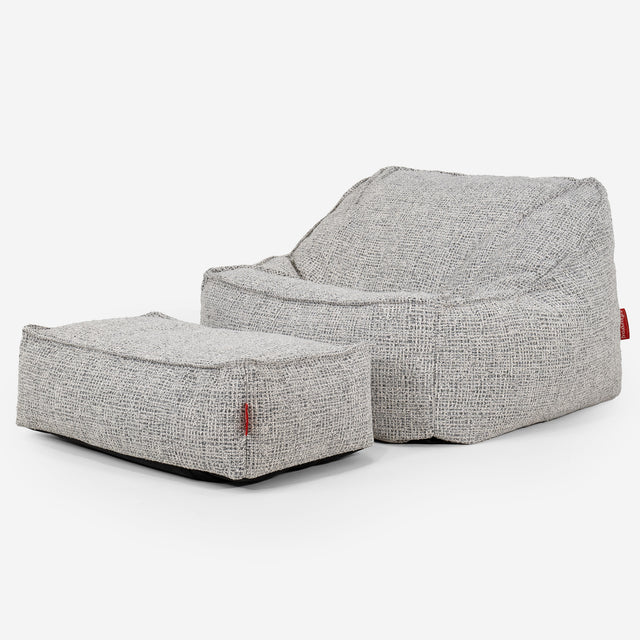 Sedia Pouf Sacco Sloucher - Hugo Multi 02