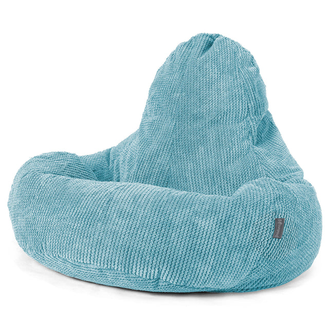 Poltrona a Sacco da Gioco Ultra Lux - Pompon Egeo Blu Blue 01