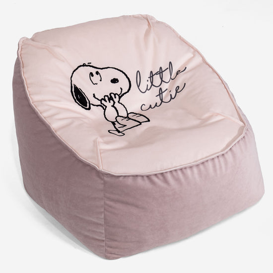 Snoopy Poltrona Pouf Sacco Sloucher per Bambini 2 a 6 anni - Cutie 01
